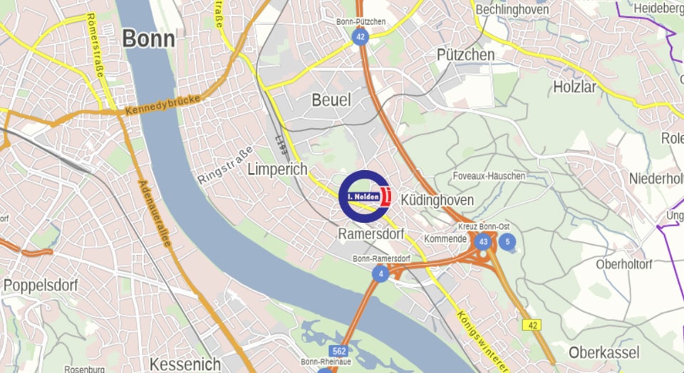 Elektrotechnik Nolden Bonn Karte